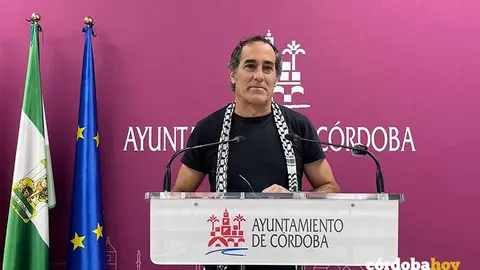 El portavoz del grupo Hacemos C&oacute;rdoba en el Ayuntamiento de la capital, Juan Hidalgo FOTO HACEMOS C&Oacute;RDOBA