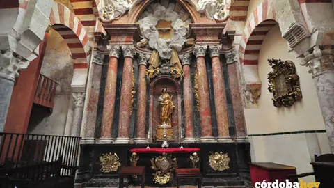 Retablo de la Capilla de Santa In&eacute;s, en la Mezquita- Catedral de C&oacute;rdoba FOTO WIKIPEDIA