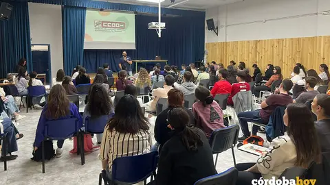 Participantes en el taller de CCOO sobre empleo y orientaci&oacute;n sobre la bolsa del Servicio&nbsp;Andaluz de Salud (SAS) FOTO CCOO