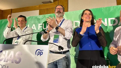 Celebraci&oacute;n del PP cordob&eacute;s de los resultados en las auton&oacute;micas de 2026 FOTO YOLANDA PEDROSA