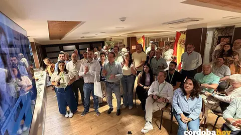 Representantes de Vox C&oacute;rdoba en la noche electoral del 17M FOTO VOX