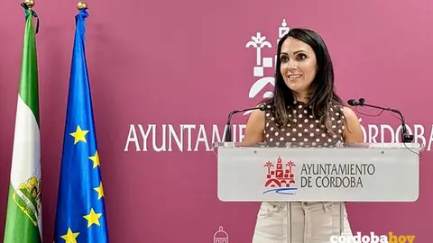 La concejala del PSOE en el Ayuntamiento de C&oacute;rdoba Mamen Gonz&aacute;lez, en una imagen de archivo FOTO PSOE
