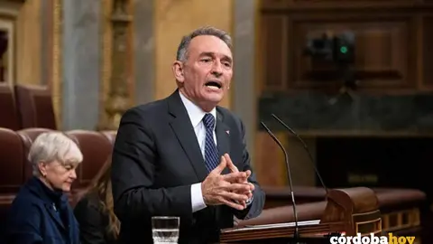 Enrique Santiago en el Congreso de los Diputados FOTO IU