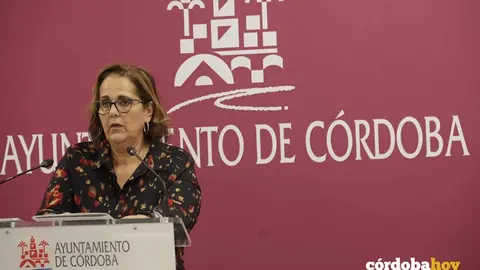 La delegada de Econom&iacute;a y Hacienda en el Ayuntamiento de C&oacute;rdoba, Blanca Torrent FOTO AYUNTAMIENTO DE C&Oacute;RDOBA