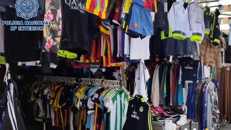 Ropa falsificada