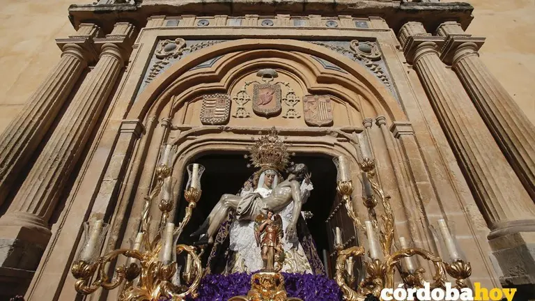 CORDOBA. 29/03/2018. SEMANA SANTA 2018. JUEVES SANTO. HERMANDAD DE LAS ANGUSTIAS DE SAN AGUSTIN. FOTO: ROLDAN SERRANO. CORDOBA HOY.