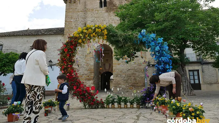 Calles en Flor en Ca&ntilde;ete de las Torres FOTO AYUNTAMIENTO DE CA&Ntilde;ETE