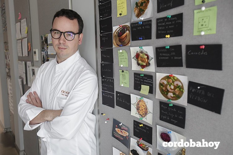CORDOBA. 15/04/2016. ENTREVISTA AL COCINERO PACO MORALES EN SU RESTAURANTE NOOR. FOTO: ROLDAN SERRANO. CORDOBA HOY.