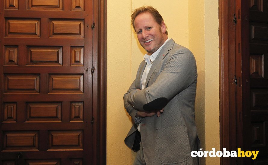 CORDOBA. 15/12/2016. ENTREVISTA A GERARDO OLIVARES EN LA FILMOTECA. FOTO: ROLDAN SERRANO. CORDOBA HOY.