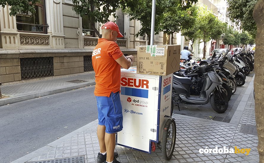 repartidor de Seur