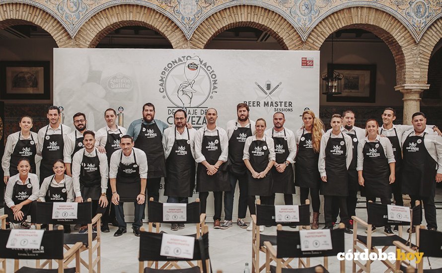 Estrella de Galicia campeonato de tiraje en el Real Círculo de la Amistad