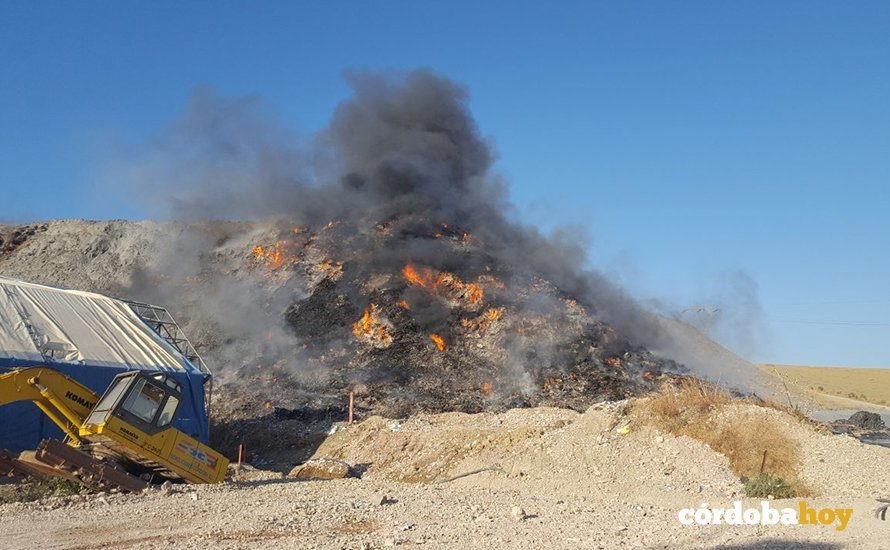 Incendio vertedero