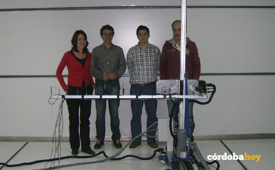 Manuel Ruiz de Adana y su equipo de investigación