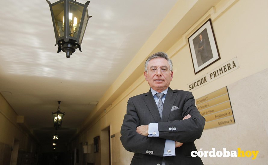 CORDOBA. 22/11/2017. ENTREVISTA A FRANCISCO DE PAULA EN LA AUDIENCIA PROVINCIAL. FOTO: ROLDAN SERRANO. CORDOBA HOY.