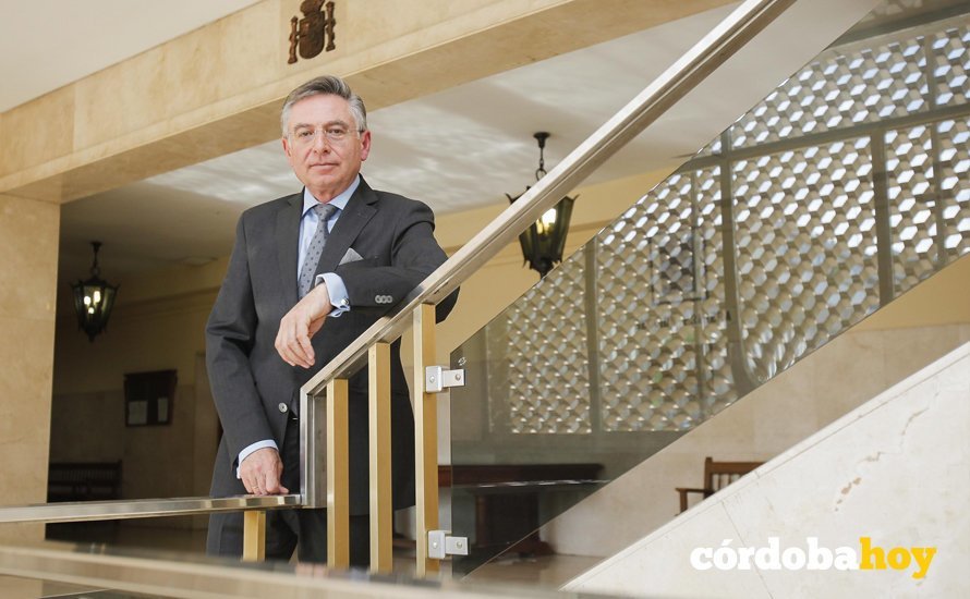 CORDOBA. 22/11/2017. ENTREVISTA A FRANCISCO DE PAULA EN LA AUDIENCIA PROVINCIAL. FOTO: ROLDAN SERRANO. CORDOBA HOY.