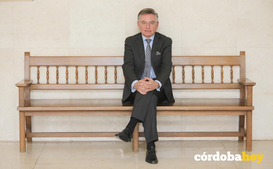 CORDOBA. 22/11/2017. ENTREVISTA A FRANCISCO DE PAULA EN LA AUDIENCIA PROVINCIAL. FOTO: ROLDAN SERRANO. CORDOBA HOY.