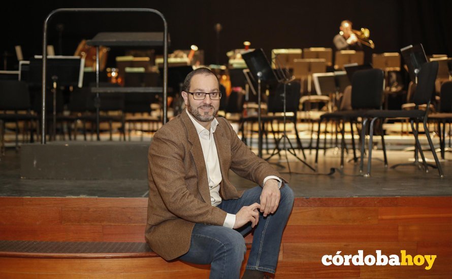 CORDOBA. 18/01/2018. ENTREVISTA A DAVID LUQUE EN EL TEATRO GONGORA. FOTO: ROLDAN SERRANO. CORDOBA HOY.