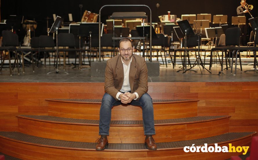 CORDOBA. 18/01/2018. ENTREVISTA A DAVID LUQUE EN EL TEATRO GONGORA. FOTO: ROLDAN SERRANO. CORDOBA HOY.
