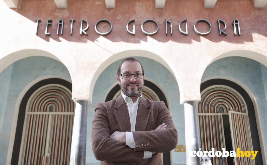 CORDOBA. 18/01/2018. ENTREVISTA A DAVID LUQUE EN EL TEATRO GONGORA. FOTO: ROLDAN SERRANO. CORDOBA HOY.