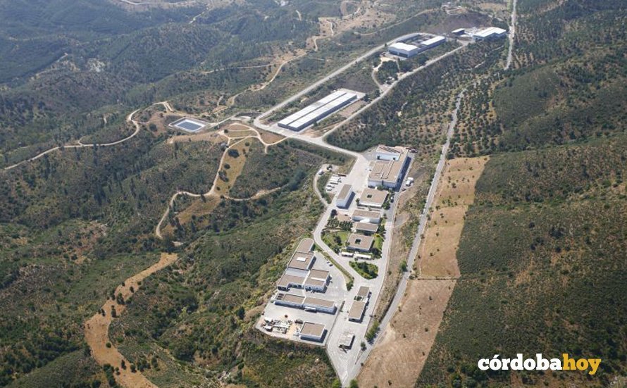 Vista aérea de El Cabril. Foto Enresa