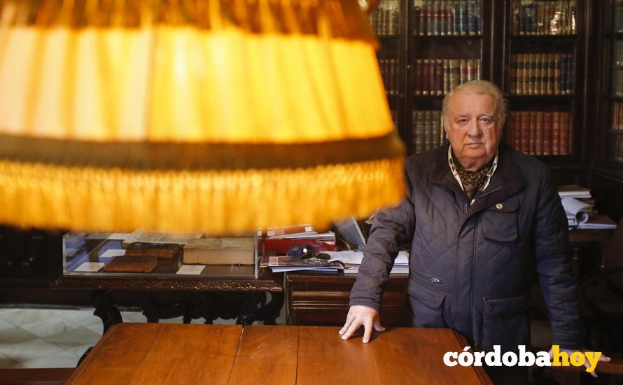 José Cruz, en el Círculo de la Amistad. FOTO: Roldán Serrano.