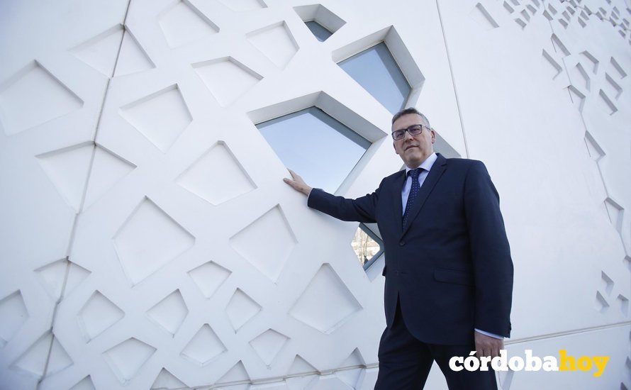 CORDOBA. 22/02/2018. ENTREVISTA A MIGUEL ANGEL PAREJA JUEZ DECANO EN LA CIUDAD DE LA JUSTICIA. FOTO: ROLDAN SERRANO. CORDOBA HOY.