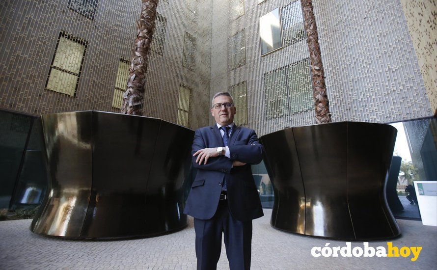 CORDOBA. 22/02/2018. ENTREVISTA A MIGUEL ANGEL PAREJA JUEZ DECANO EN LA CIUDAD DE LA JUSTICIA. FOTO: ROLDAN SERRANO. CORDOBA HOY.