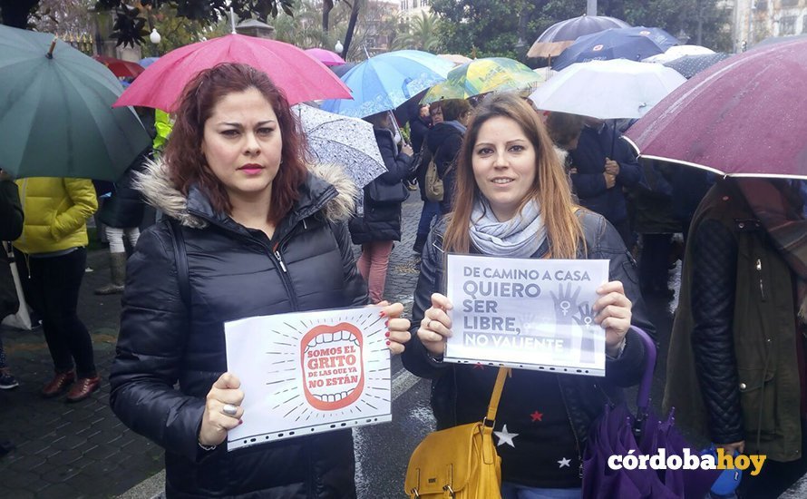 Asistentes a la concentración