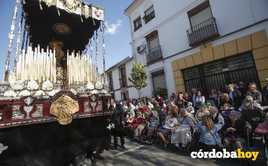 CORDOBA. 29/03/2018. SEMANA SANTA 2018. JUEVES SANTO. HERMANDAD DE EL NAZARENO DE JESUS NAZARENO. FOTO: ROLDAN SERRANO. CORDOBA HOY.