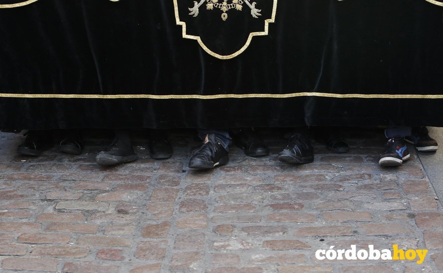 CORDOBA. 29/03/2018. SEMANA SANTA 2018. JUEVES SANTO. HERMANDAD DE LAS ANGUSTIAS DE SAN AGUSTIN. FOTO: ROLDAN SERRANO. CORDOBA HOY.
