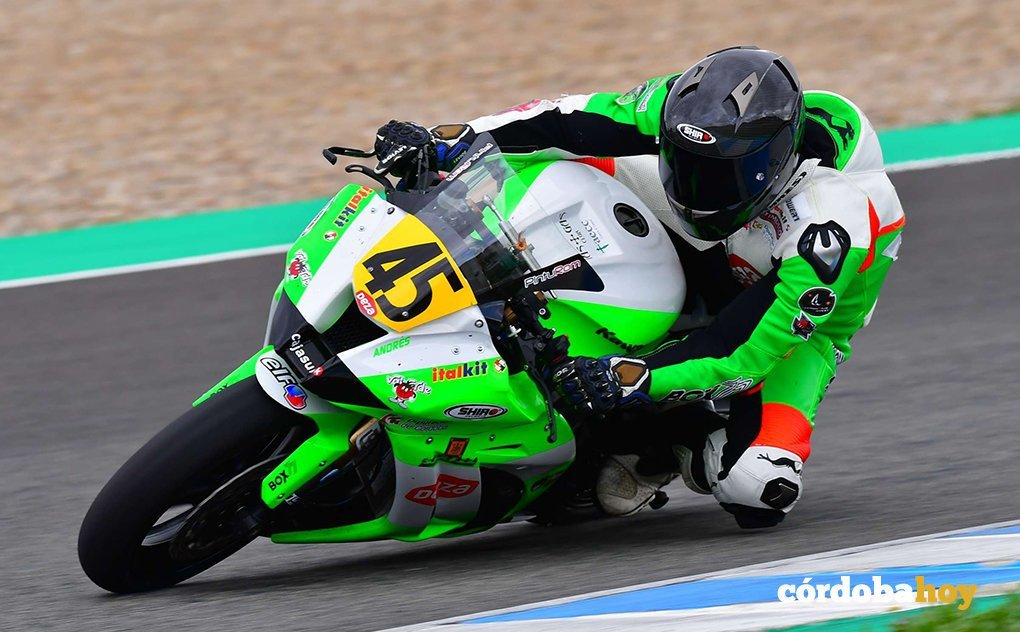Andrés Wals en la carrera
