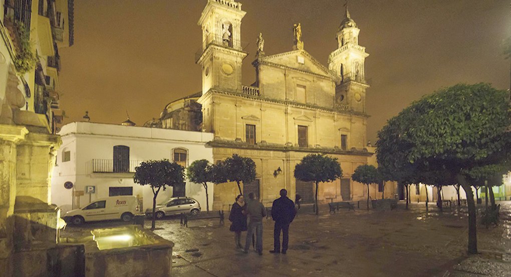 Templo del Juramento en una imagen de la hermandad de San Rafael