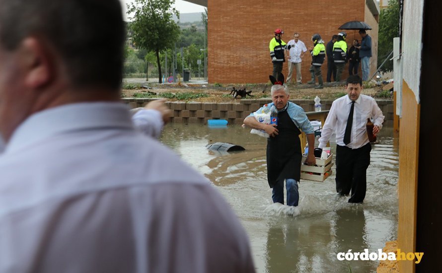 Inundaciones en Lucena 1
