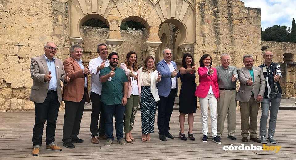 Celebración tras la declaración de Medina Azahara como Patrimonio Mundial