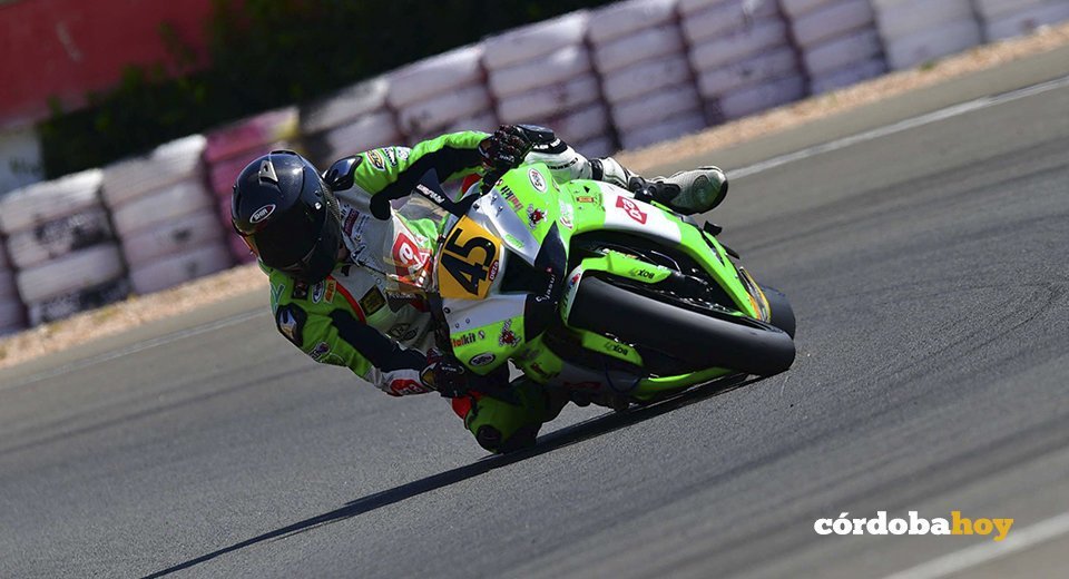 Andrés Wals en su carrera de Albacete