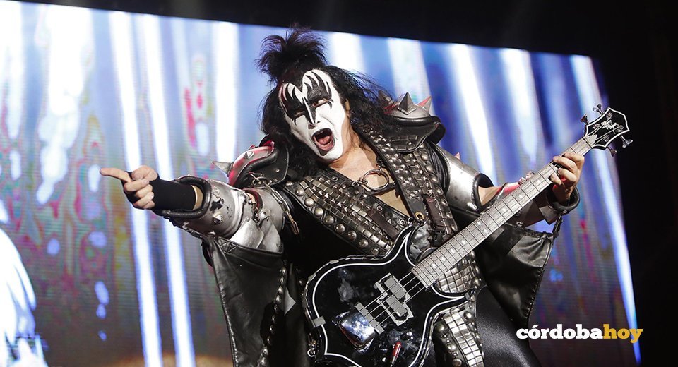 Concierto de Kiss en Córdoba en el Festival de la Guitarra de 2018