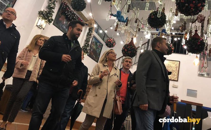 Visita de la delegación naranja a Rute