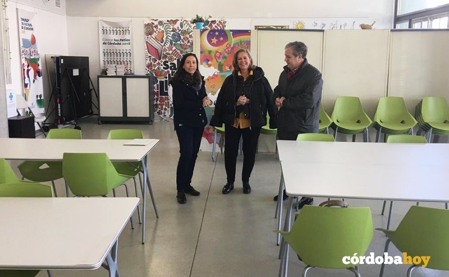 Los ediles del PP en el Centro de Formación Vial