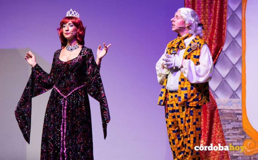 Escena del musical Blancanieves