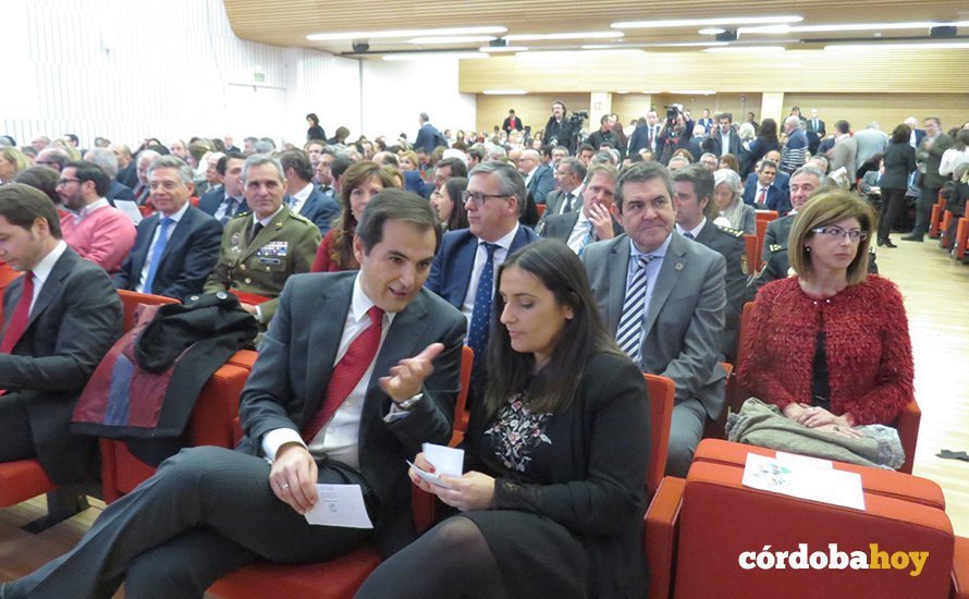 Público asistente en el acto del Día de Andalucía