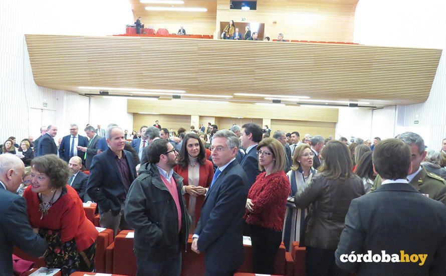 Ambiente en el acto del dia de andalucia
