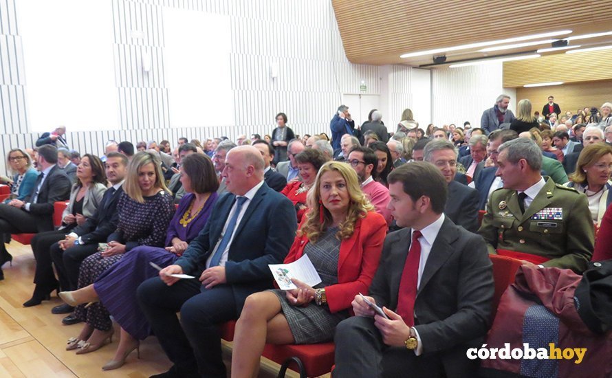 Asistentes al acto del Día de Andalucía