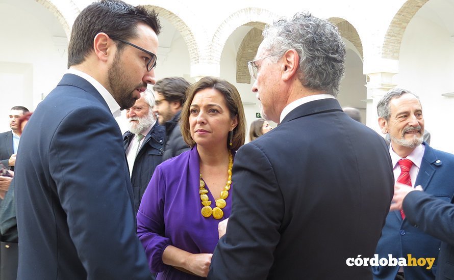 La alcaldesa en el Día de Andalucía