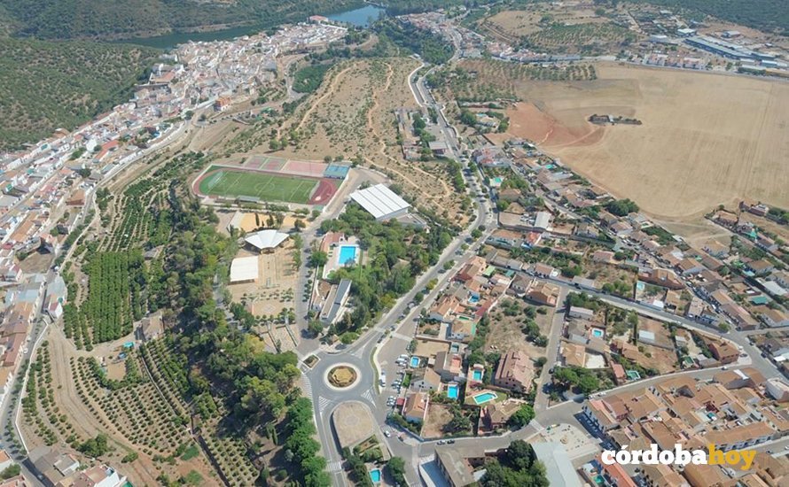 Vista aérea de Hornachuelos