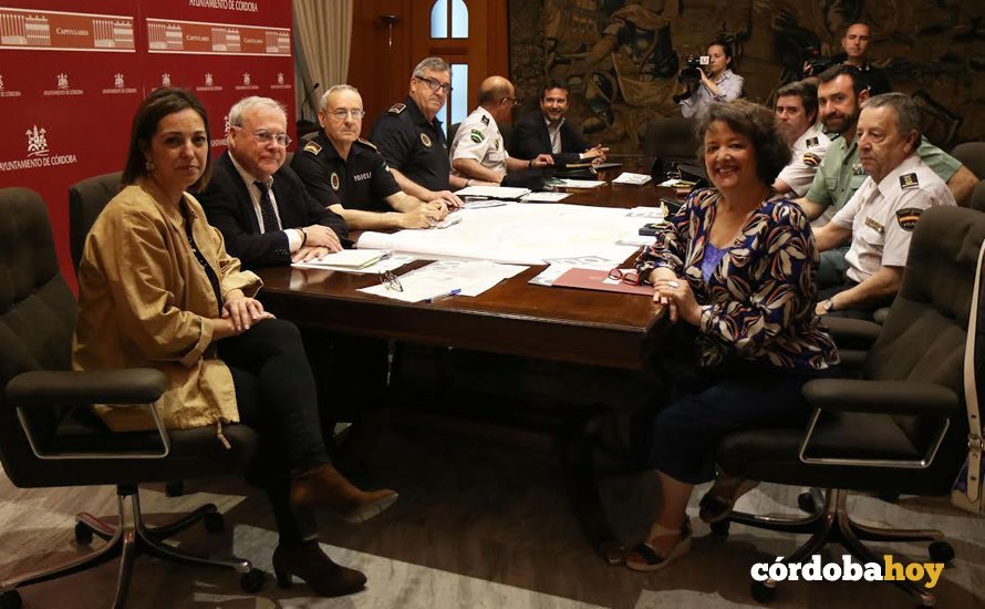 Junta de Seguridad de Córdoba para feria y elecciones municipales