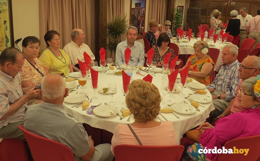 Comida e la Caseta Municipal de la Feria de Córdoba