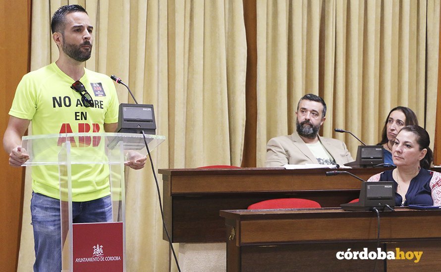 Intervención del presidente del comité de empresa de ABB en el Pleno