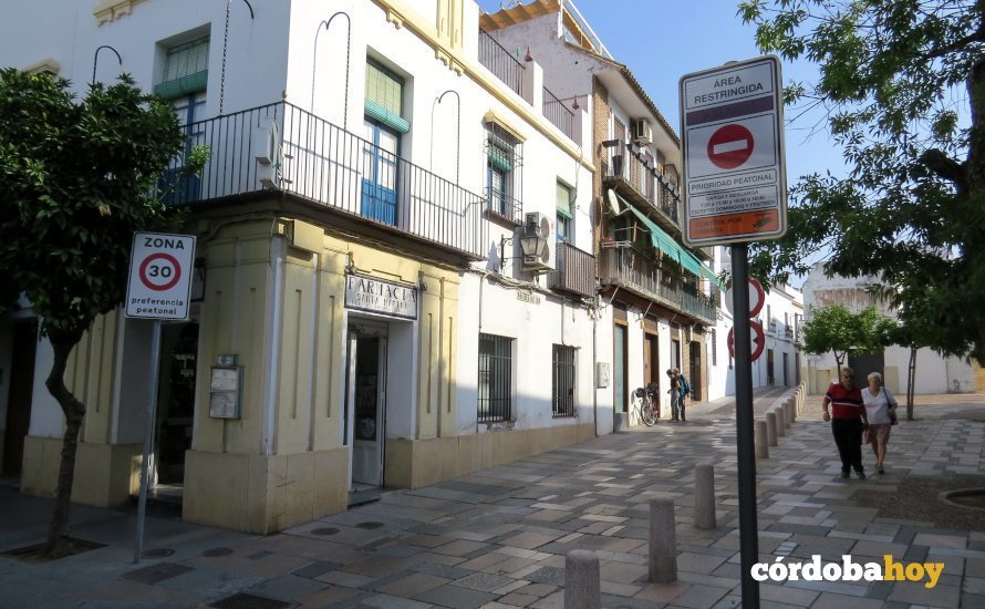Zona Acire de la calle Moriscos