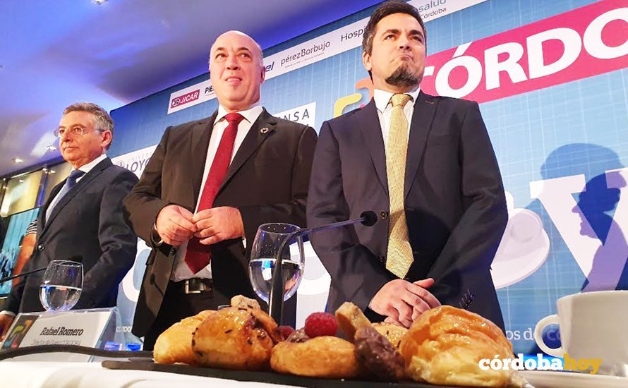 Antonio Ruiz en los Desayunos de Diario Córdoba