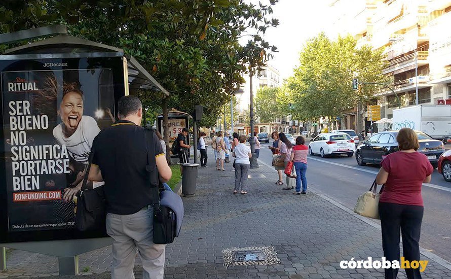 Parada de Aucorsa en Colón